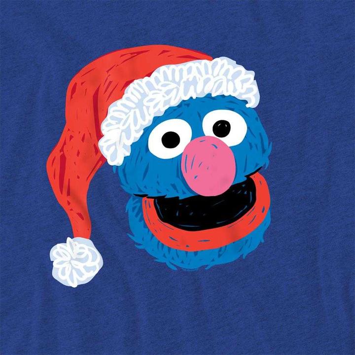 Produktbild TShirt meliert weihnachtliches Design (M)