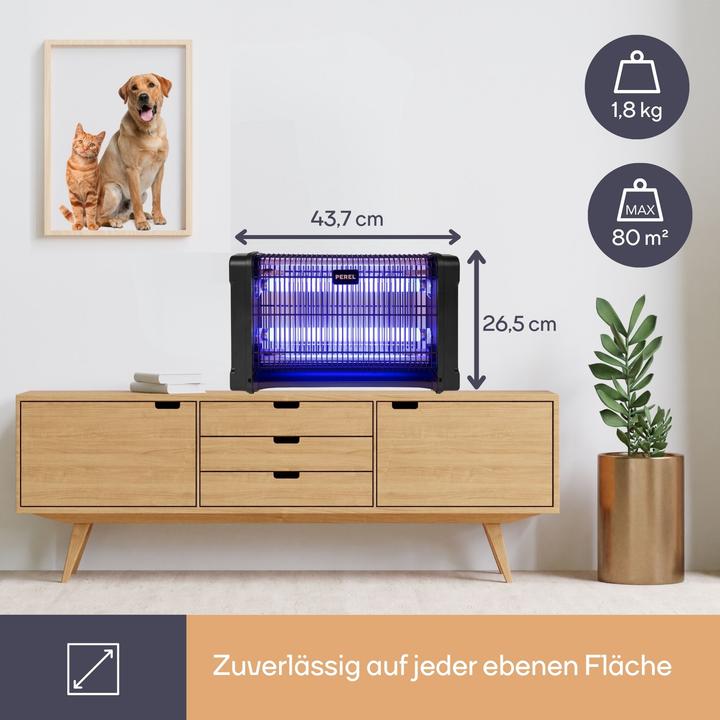 Actual product image Perel GIK08ON Fluginsektenvernichter 2x10W