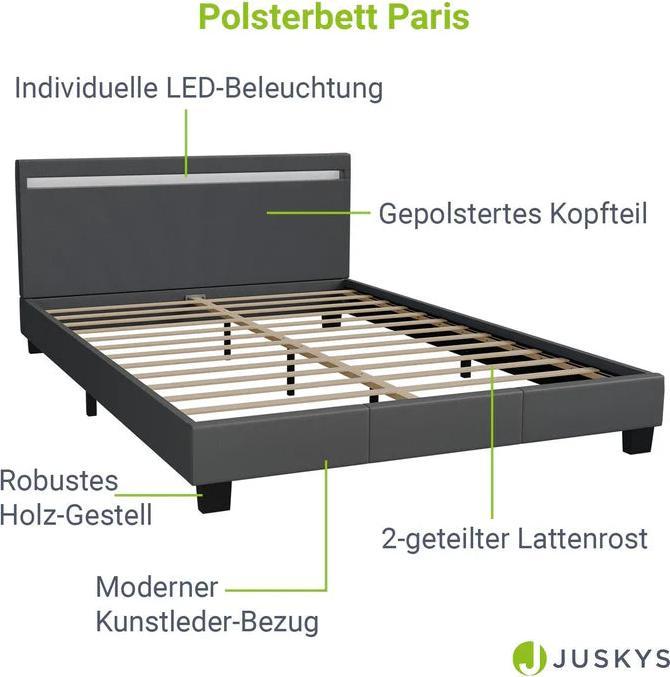 Image du produit Juskys Paris (140 x 200 cm)