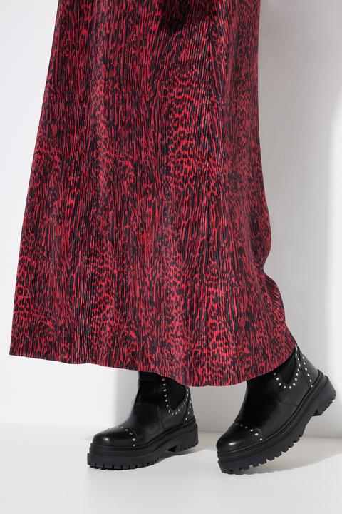 Image du produit Angel of Style Plisseekleid, ärmellos, A-Linie, Animaldruck (48)
