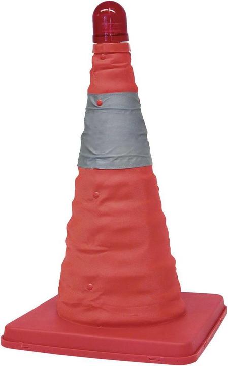 Actual product image HP Autozubehör Safety flasher cone foldable