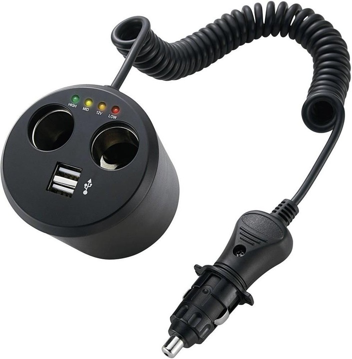 Image du produit Conrad Components Distributeur USB double pour porte-gobelets