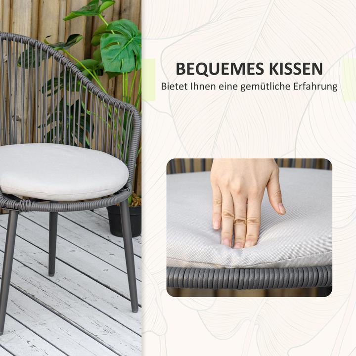 Produktbild Outsunny Gartenbistro-Set (50 x 46 cm)