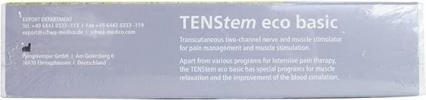 Produktbild Tenstem Queralto Tens Eco Basic Ionto Electric Massager Portable Blue 14 x 63 x 28 cm