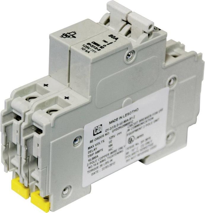Produktbild CBI Electric DCSicherungsautomat QYD2 D U2 80A