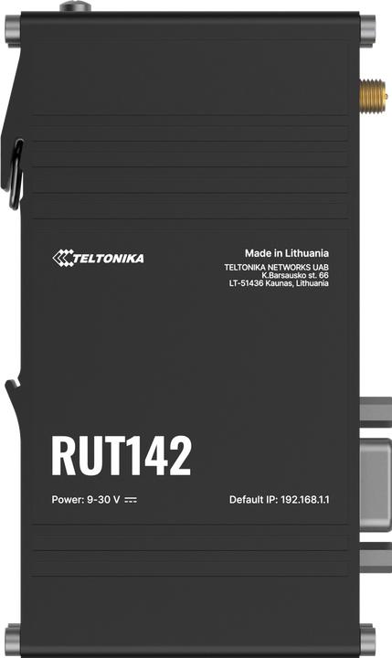 Actual product image Teltonika NETWORKS RUT142 RS232 Industrial Router