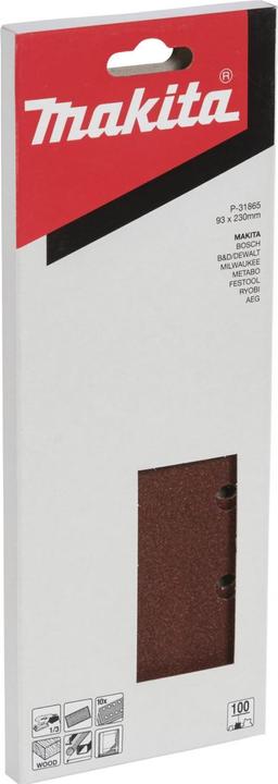 Actual product image Makita Schleifpapier (100)