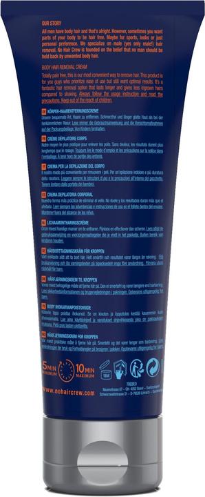 Actual product image No Hair Crew Depilatory cream (200 ml, 1 x, 264 g)