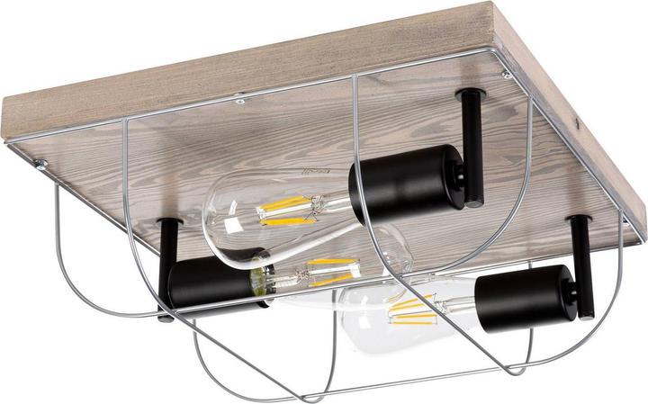 Image du produit Envostar Neptuna Plafonnier, carré, 3 fl. (E27)