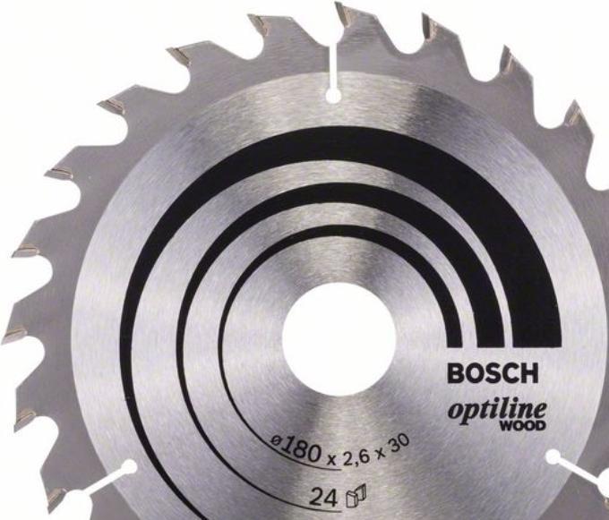 Actual product image Bosch Professional Zubehör PRO Wood circular saw blade, 180 x 2.6 x 30 mm