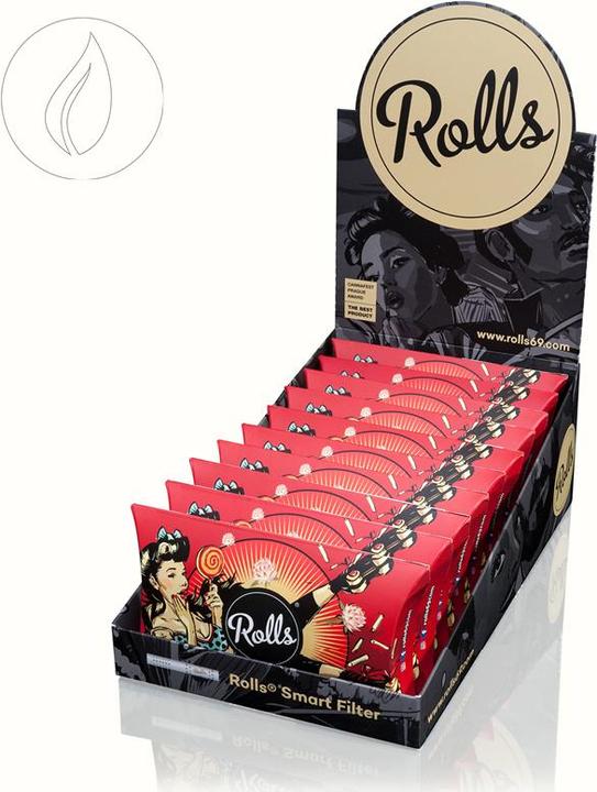 Produktbild Rolls 69 Rolls Jumbo Filter VIP 8mm 10 x 40 Stk.