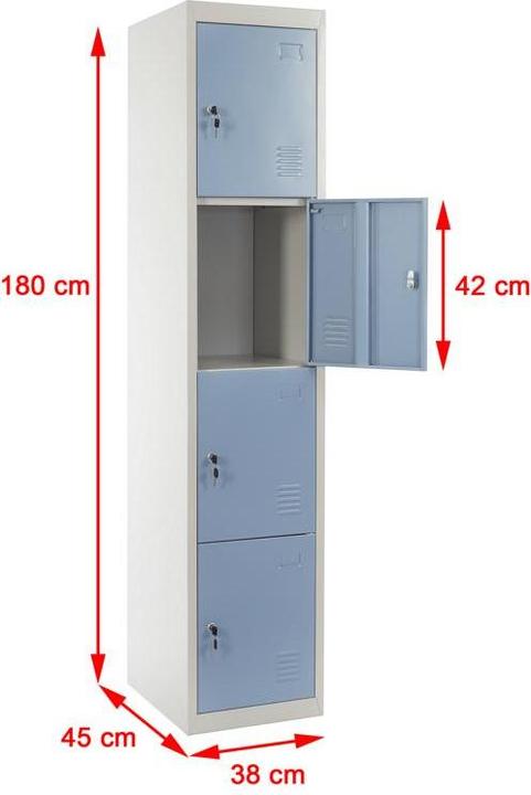 Actual product image Jamb Locker locker (38 cm, 180 cm)