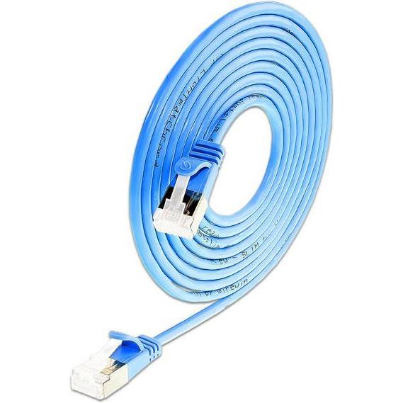 Wirewin Slim Patchkabel: U/FTP, 1.5m, blau (U/FTP, CAT6a, 1.50 m), Netzwerkkabel