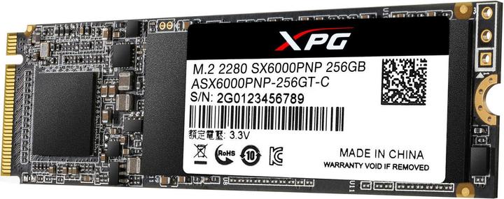 Actual product image Adata XPG SX6000 Pro (256 GB, M.2 2280)