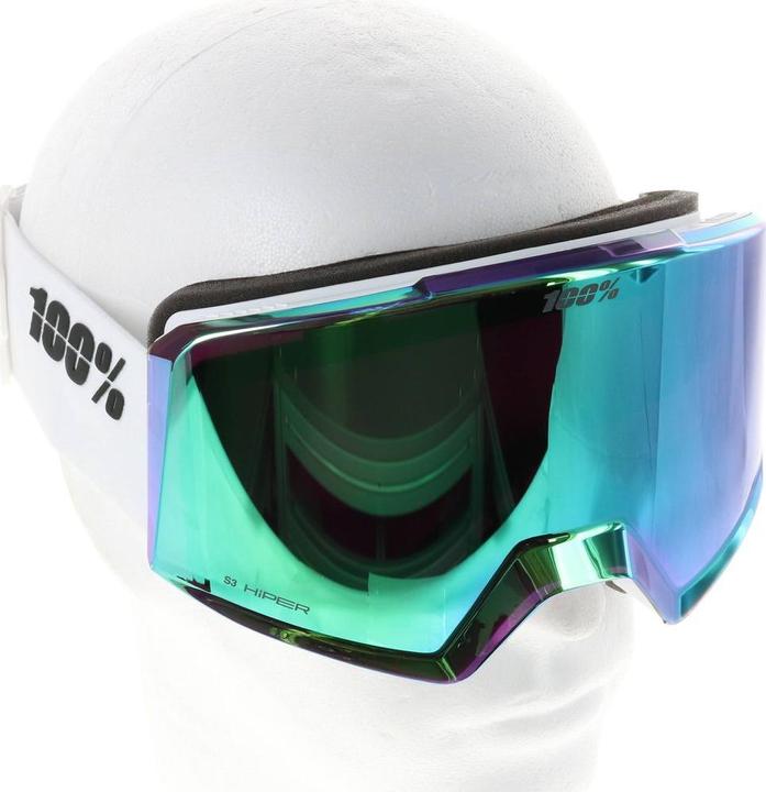 Image du produit 100% NORG HiPER Goggle White/Green