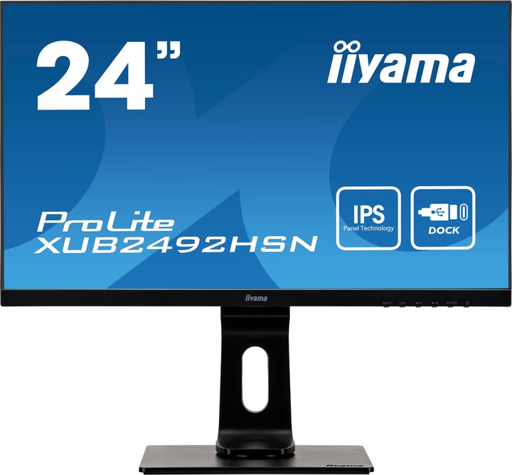 iiyama ProLite XUB2492HSN-B1 (1920 x 1080 pixels, 23.80")
