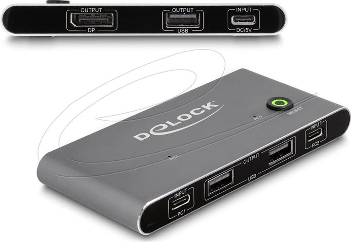 Image du produit Delock Commutateur KVM USB-C