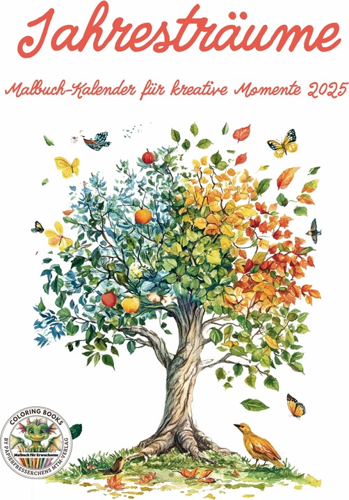 Holland:Jahresträume - Malbuch-Kalender (Deutsch)