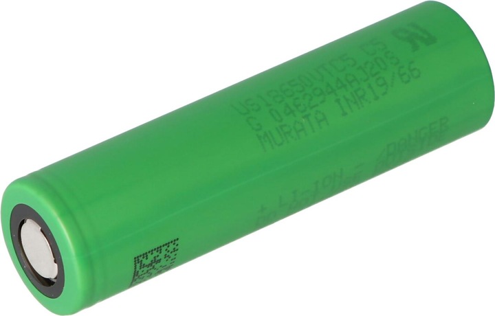 Immagine prodotto Sony AKKU US18650VTC5 - uscita di corrente massima 30A (Flat Top) (1 pz., 2600 mAh, Batteria + Caricabatterie)