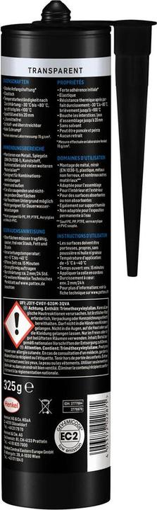 Image du produit Pattex Montage métal (325 g)