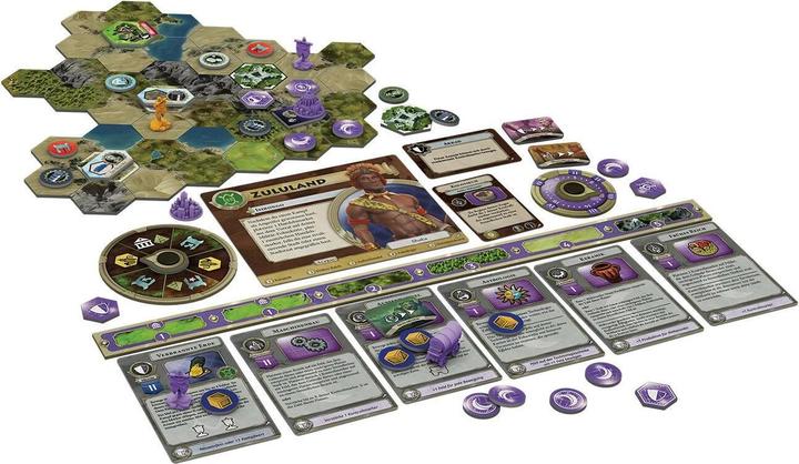 Actual product image FFG FFGD0174 - Terra Incognita: Civilization - 2-5 players, ages 14+ (DE extension) (German)