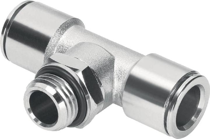 Image du produit Festo T-Verbinder 558745 NPQM-T-G38-Q12-P10 Rohr-Ø: 12 mm 1 St. (Connexion en T)