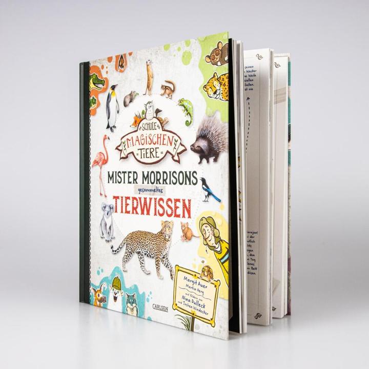 Actual product image Die Schule der magischen Tiere: Mister Morrisons gesammeltes Tierwissen (German, Margit Auer, Martin Verg, 2022)