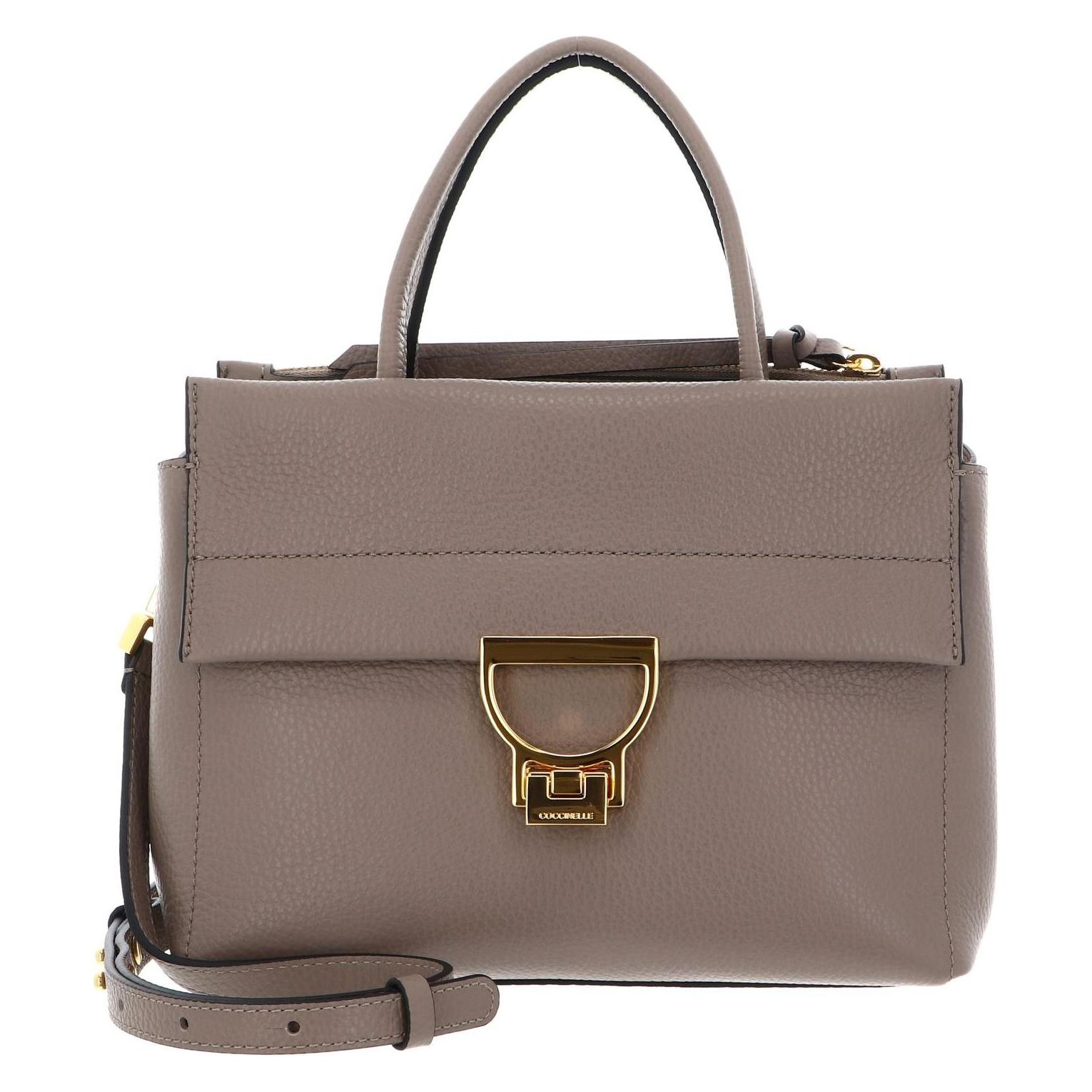 Coccinelle, Damen, Handtasche, Arlettis Handbag Grained Leather, Braun