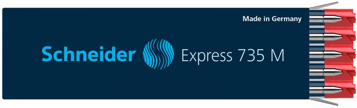 Energy Label Schneider Express 735 M (1 Piece, Red, 0.50 mm)