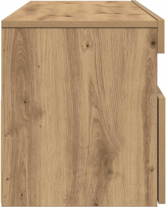 Produktbild VidaXL TV Schrank Lowboard Fernsehschrank Fernsehtisch mit LED Artisan-Eiche (120 x 35 x 40 cm)