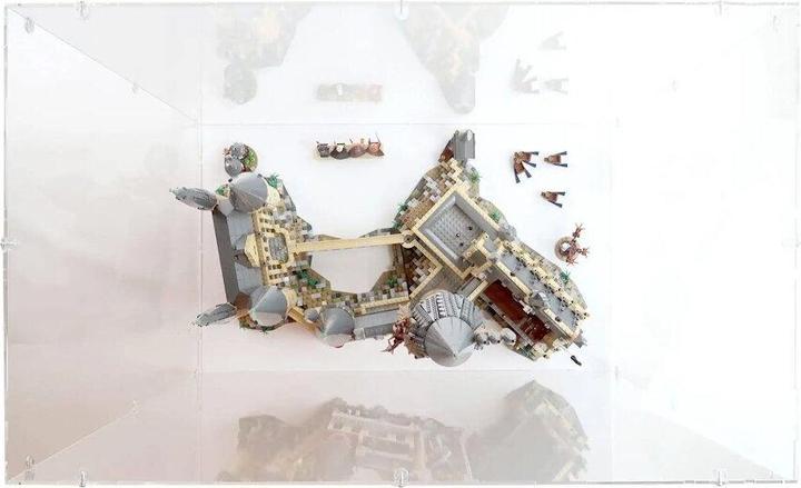 Immagine prodotto iDisplayit Display in acrilico per LEGO® 71043 Harry Potter Castello di Hogwarts (con base bianca)