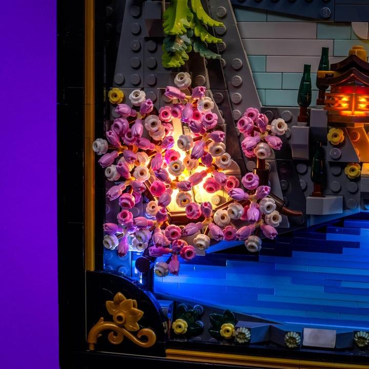 Produktbild Light my bricks LMB 2.0 LED Licht Set für LEGO® 31218 Japanische Kirschblütenlandschaft