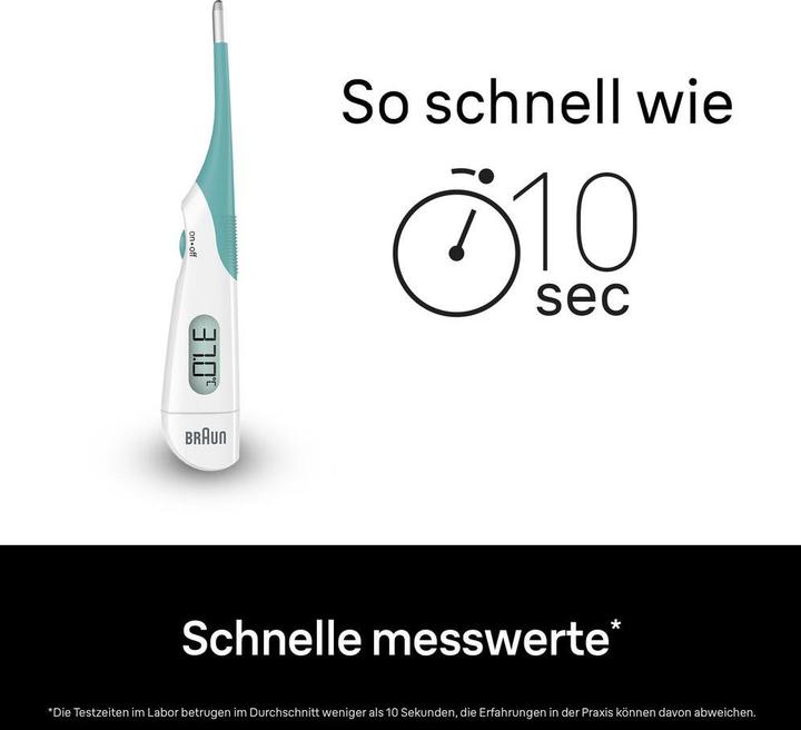 Actual product image Braun Prt1000 (Armpit, Mouth, Rectal)