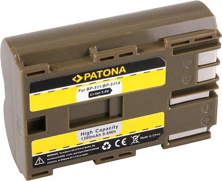 Image du produit Patona Canon BP-511 (Batterie)