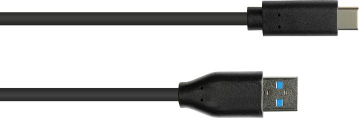 Actual product image Good Connections 2831-AC005S USB Cable 0.5 m USB 3.2 Gen 2 (3.1 Gen 2) USB A USB C Black (0.50 m, USB 3.2 Gen 2)