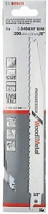 Produktbild Bosch Professional Zubehör Säbelsägeblatt S 3456 XF, Progressor for Wood and Metal, 5er-Pack