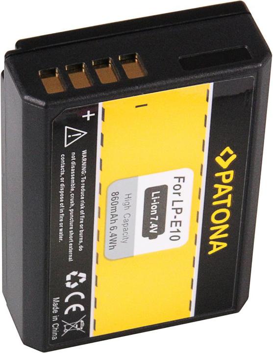 Immagine prodotto Patona Sostituzione Canon LP-E10 (Batteria della fotocamera)