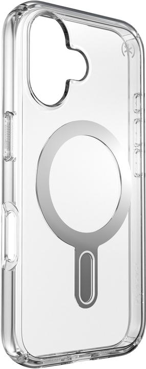 Actual product image speck Presidio Perfect Clear + ClickLock Apple iPhone 16 Clear - with Microban (Apple iPhone 16)