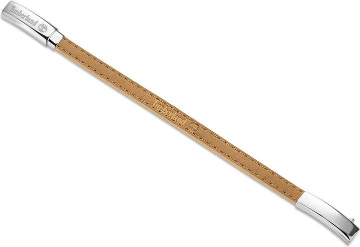 Produktbild Timberland Amity Armband (19 cm, Edelstahl, Leder)