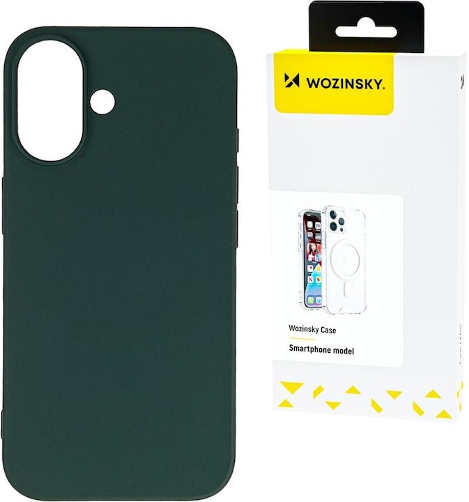 Produktbild Wozinsky Silikonowe etui Silicone Case na Samsung Galaxy S24 FE - zielone (Samsung Galaxy S24 FE)