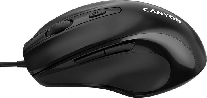 Actual product image Canyon Computer mouse mouse M-6 Wired Black (Cable)
