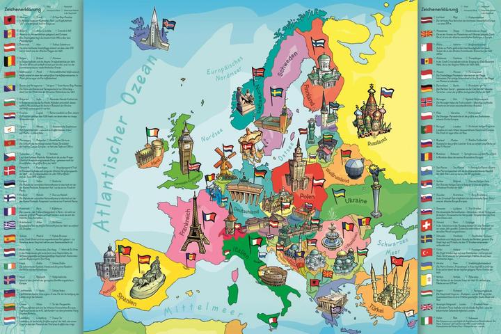 Image du produit Trefl Carte de l'Europe (200 pièces)