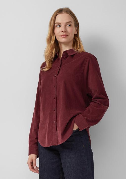 Immagine prodotto s.Oliver Bluse Feincord-Bluse mit Hemdkragen (38)