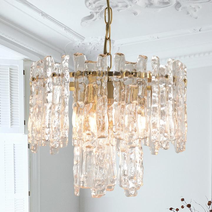 Produktbild Loberon Hängelampe Lanziano klar/gold (E14)