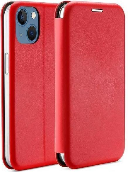 Actual product image Beline Case Book Magnetic iPhone 15 Plus 6.7" czerwony/red (Apple iPhone 15 Plus)