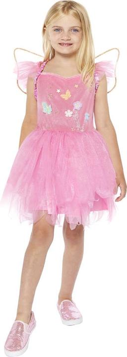 Produktbild Amscan Rosa Schmetterlingsfee Mädchenkostüm (104, 116, 92, 98)