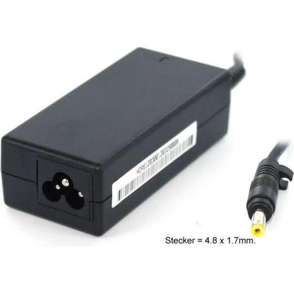 Thumbnail - AGI 84065 - Notebook - Indoor - 100-240 V - Schwarz - ASUS EEE PC 1000H - 86 mm (36 W), Notebook Netzteil, Schwarz
