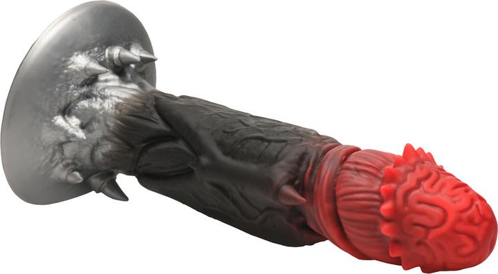 Actual product image XR Count Cockula - Silicone Dildo - Red/Black