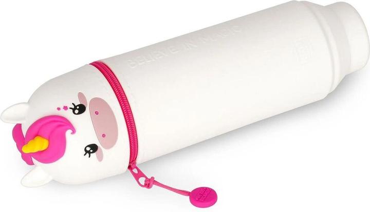 Legami Federmäppchen 2-in-1 aus Silikon - Kawaii - Einhorn