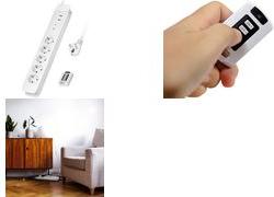 Produktbild LogiLink Steckdosenleiste,5xCEE 7/3 m.Fernbed. (5 x, CEE 7/3, 1.50 m)